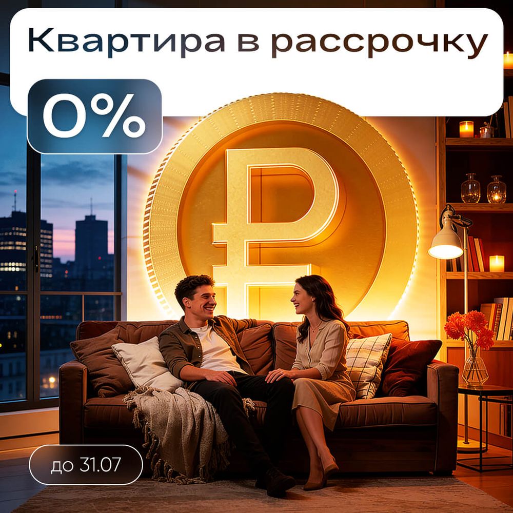 Квартира в рассрочку 0%