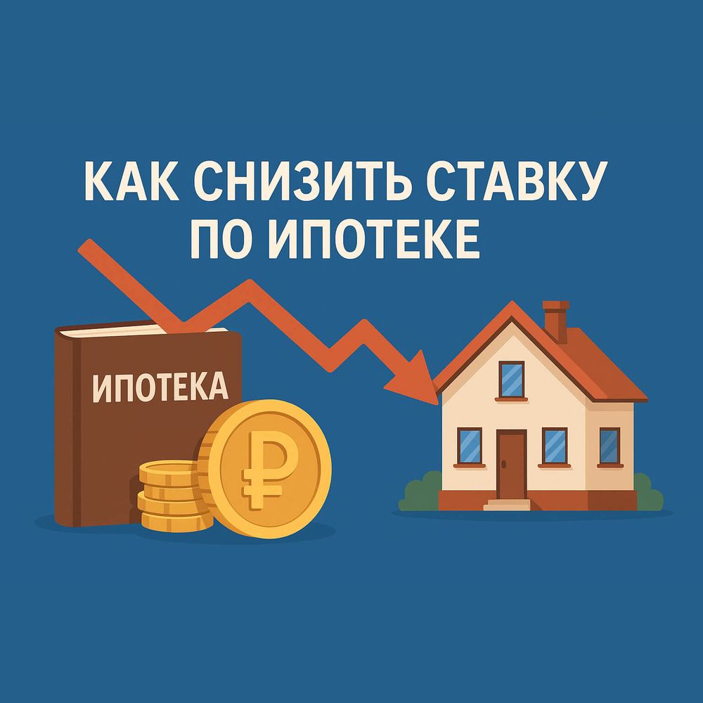 Как снизить ставку по ипотеке