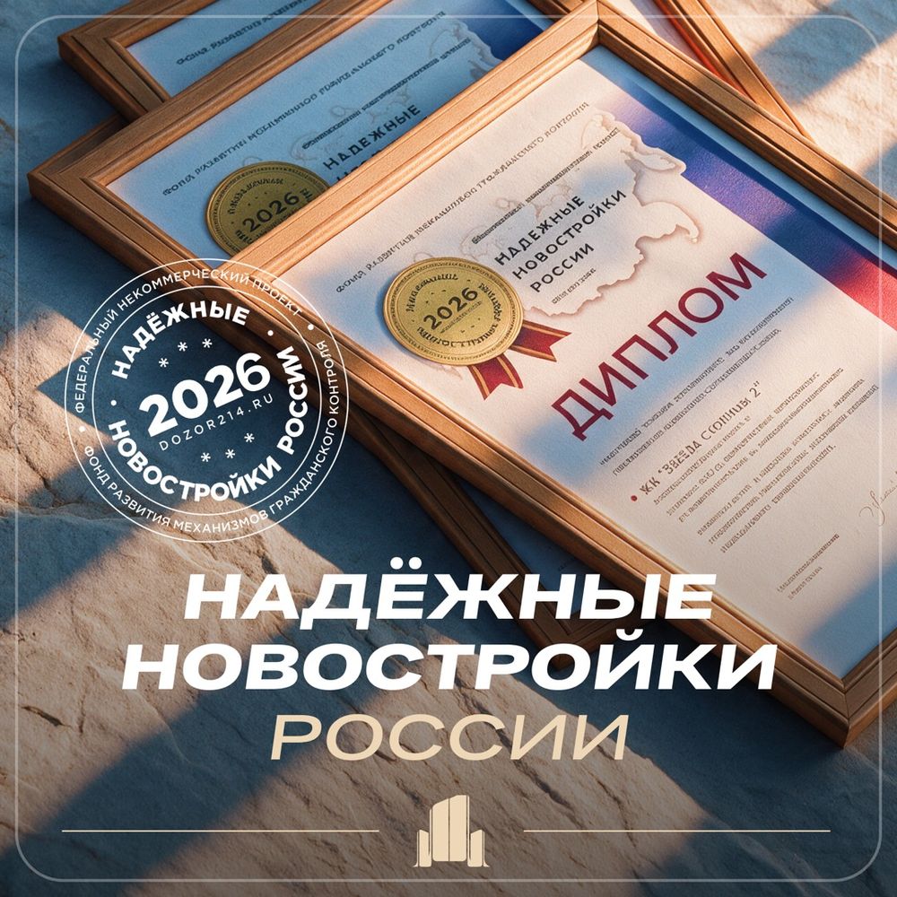 Триумф надёжности: четыре жилых комплекса ДОННЕФТЕСТРОЙ удостоены наград «Надёжные новостройки России 2026»