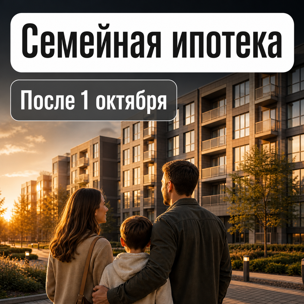 Семейная ипотека с 1 октября 2026 года: программа закончится? Что известно