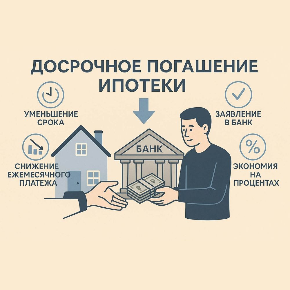 Как досрочно погасить ипотеку и сэкономить на процентах