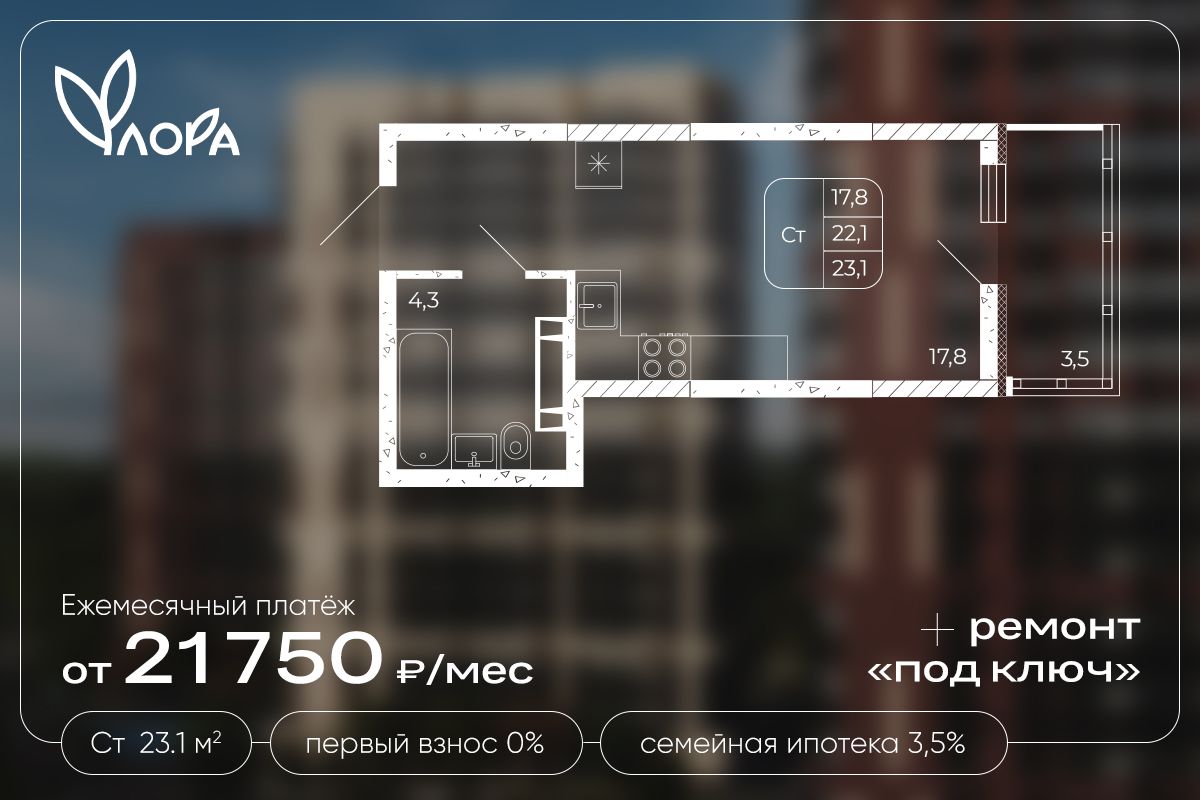 Планировка квартиры