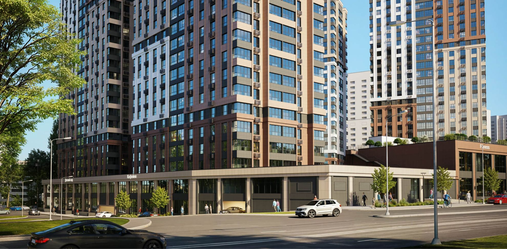 Доступ в подземный паркинг с использованием Smart-решений, электрозарядки