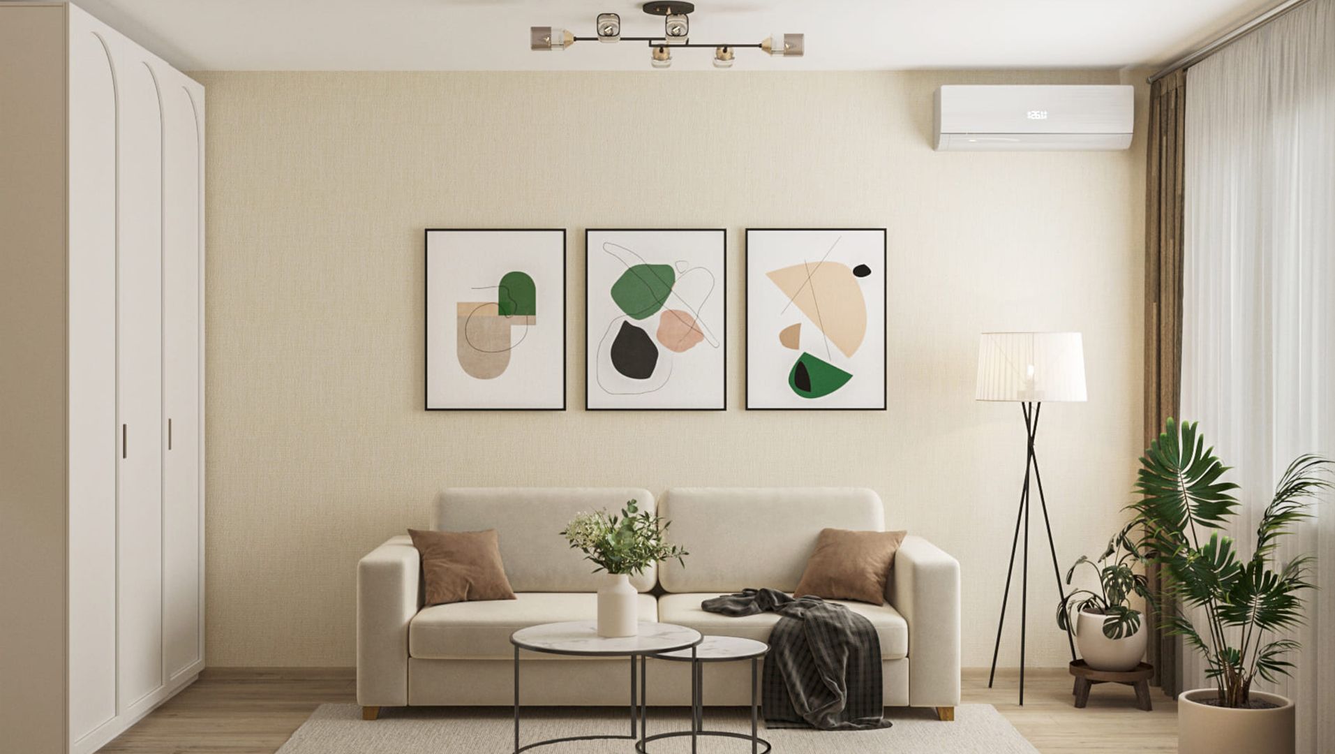 Вариант отделки №2 - Кремовый прованс