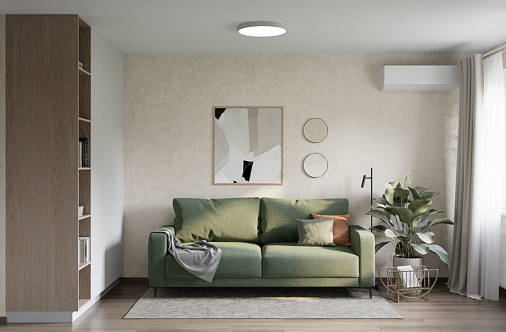 Вариант №1 ремонта квартиры «под ключ» - кремовый прованс