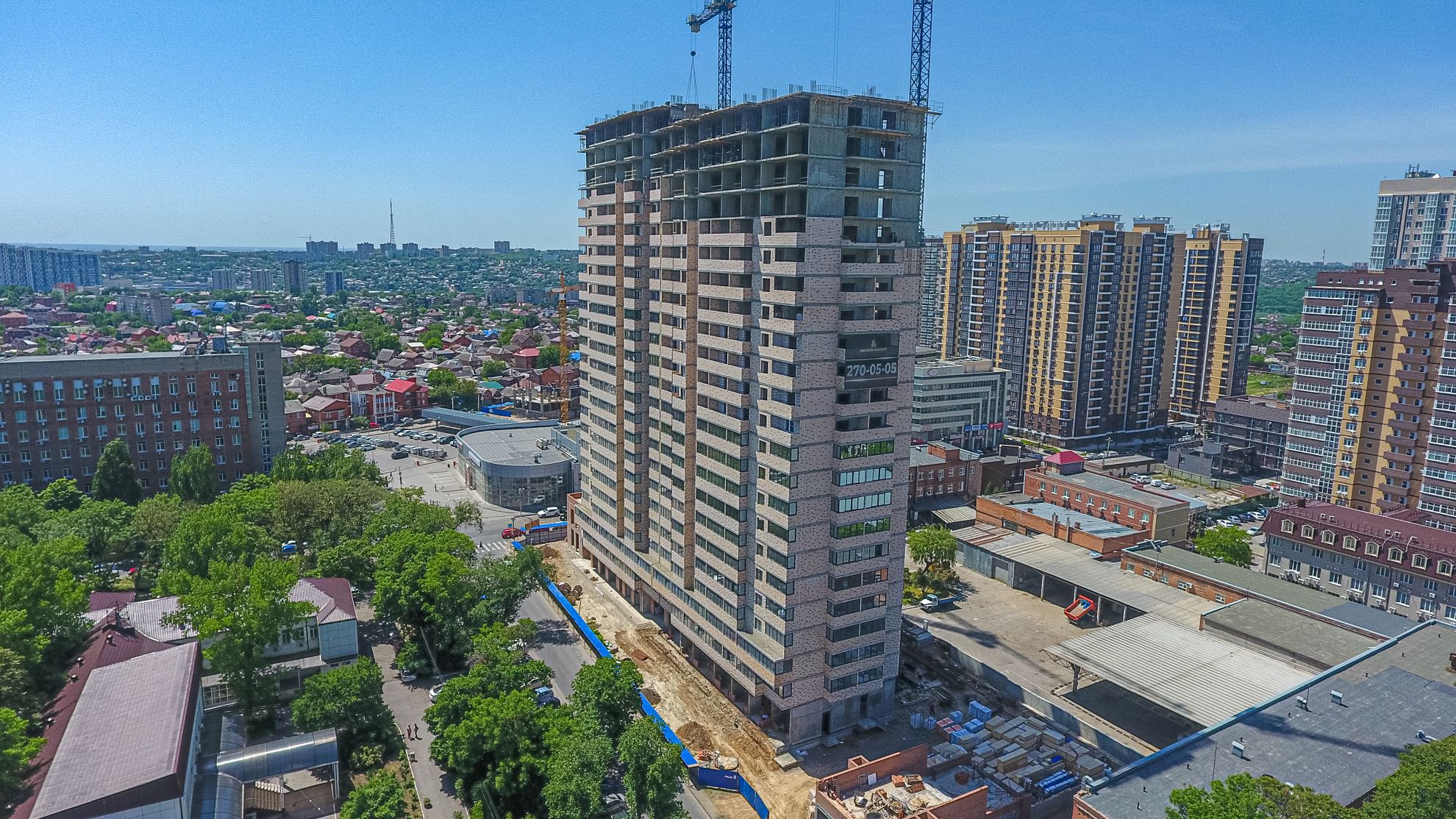 Видео-отчет о ходе строительства