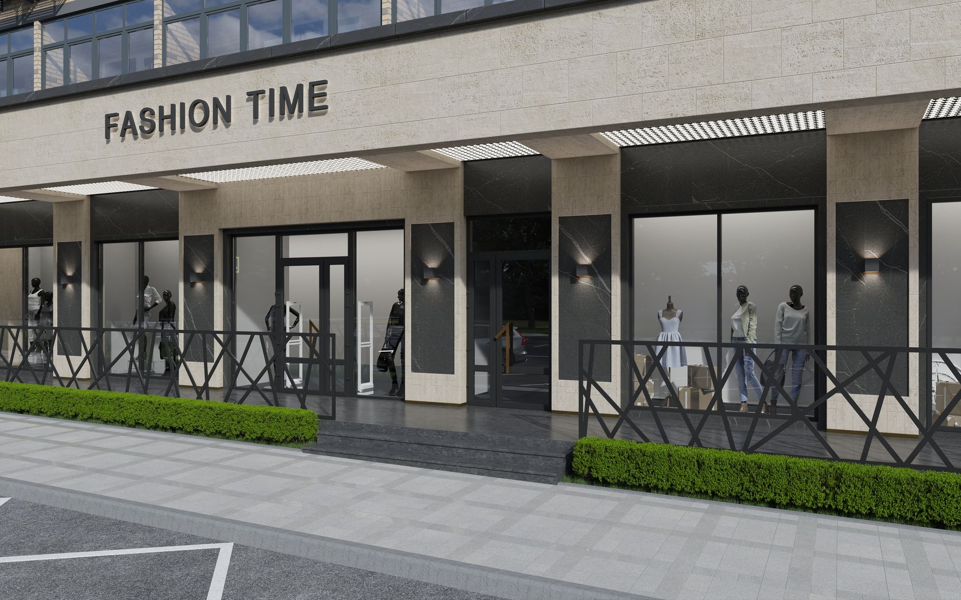 Коммерческие помещения на 1 этаже