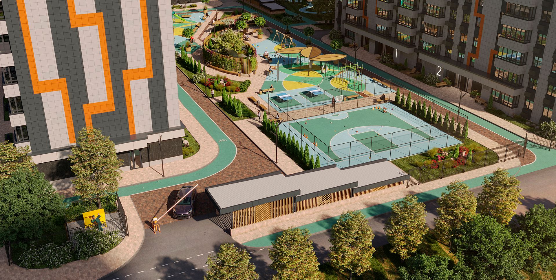 Подземный паркинг