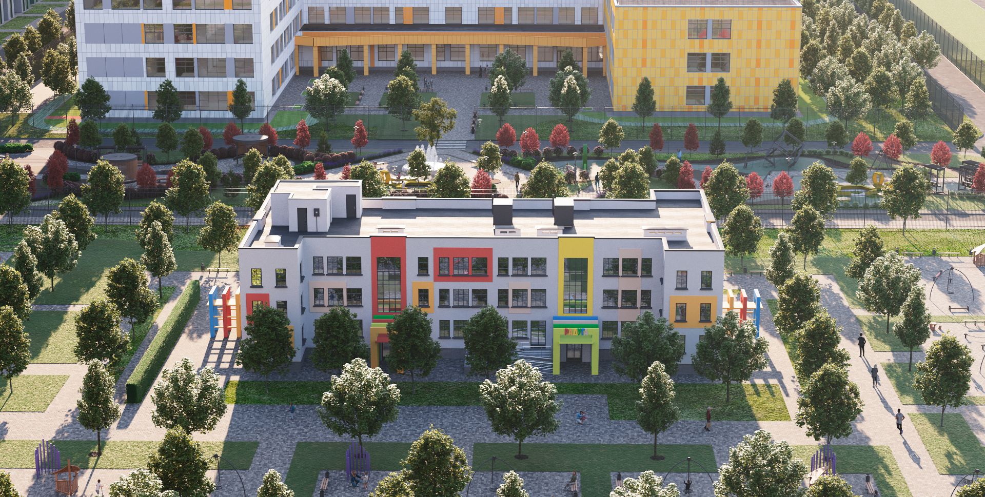 Два детских сада