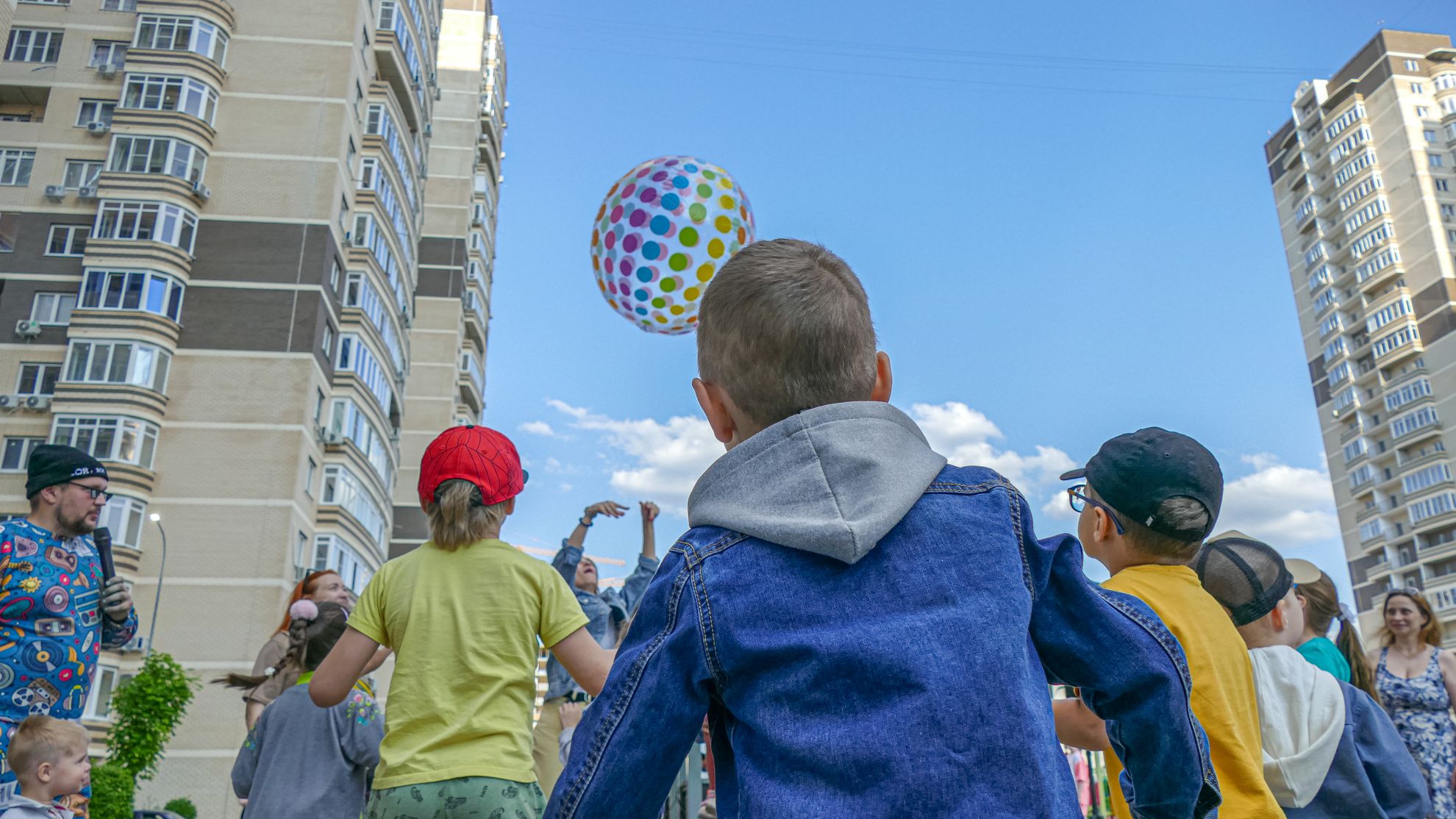 Детский праздник-2023 во дворе ЖК «Звезда Столицы».