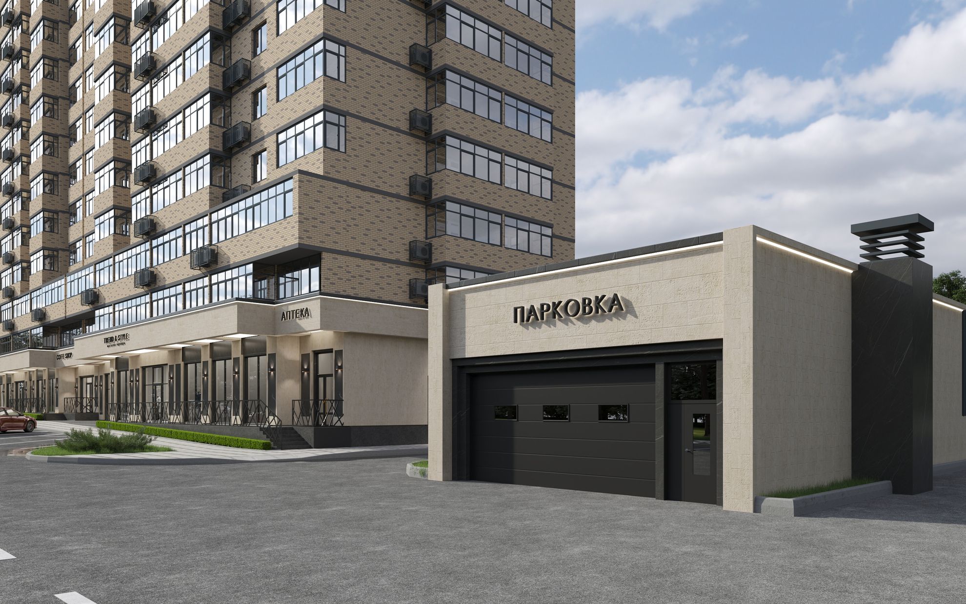 Подземный паркинг для Вашего авто