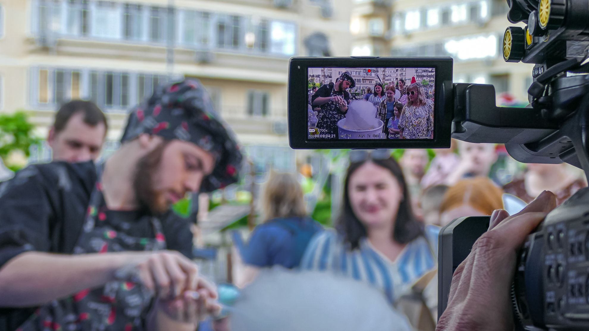 Сладкую вату любят дети и взрослые. ЖК «Звезда Столицы».