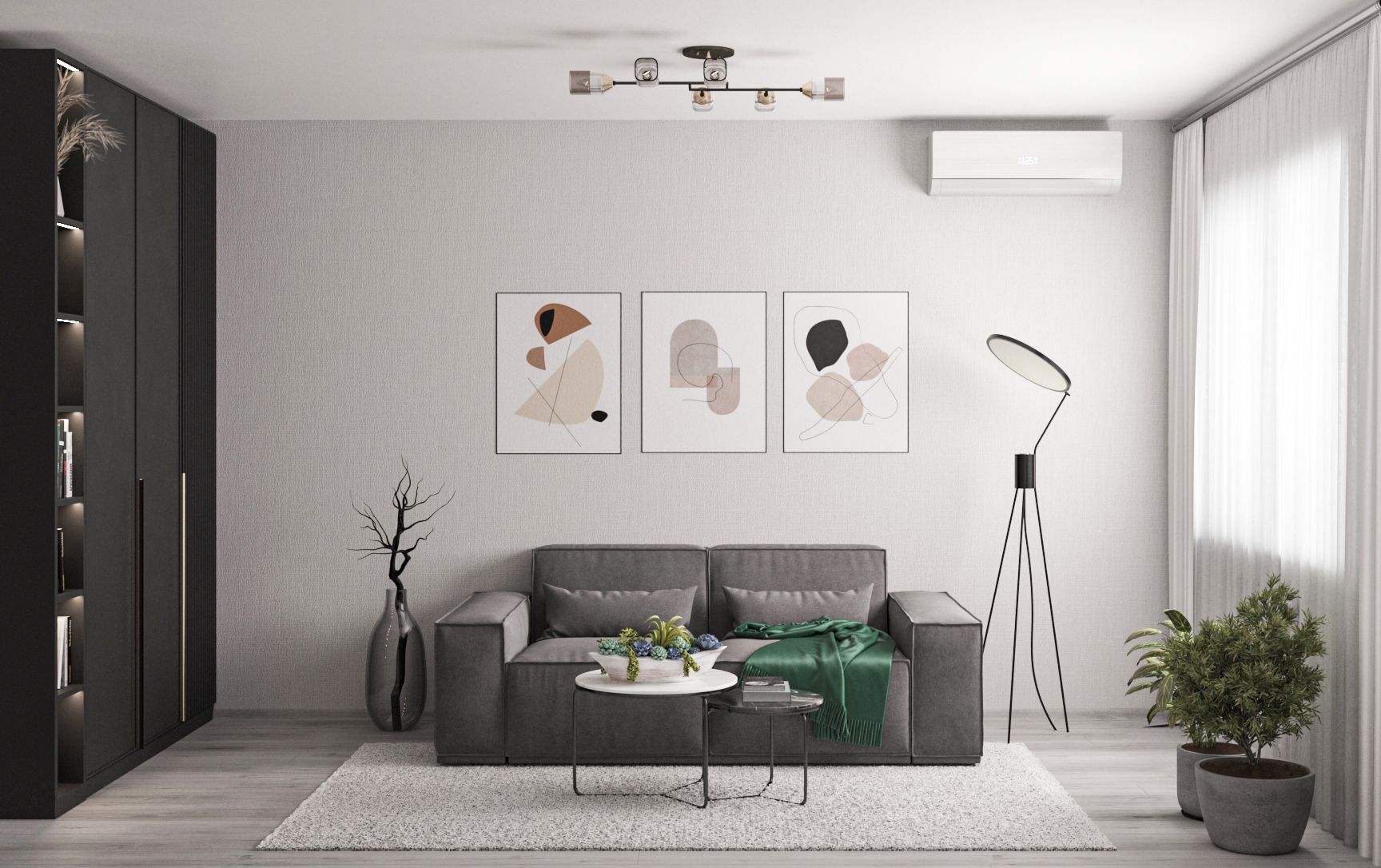 Серебристый сканди