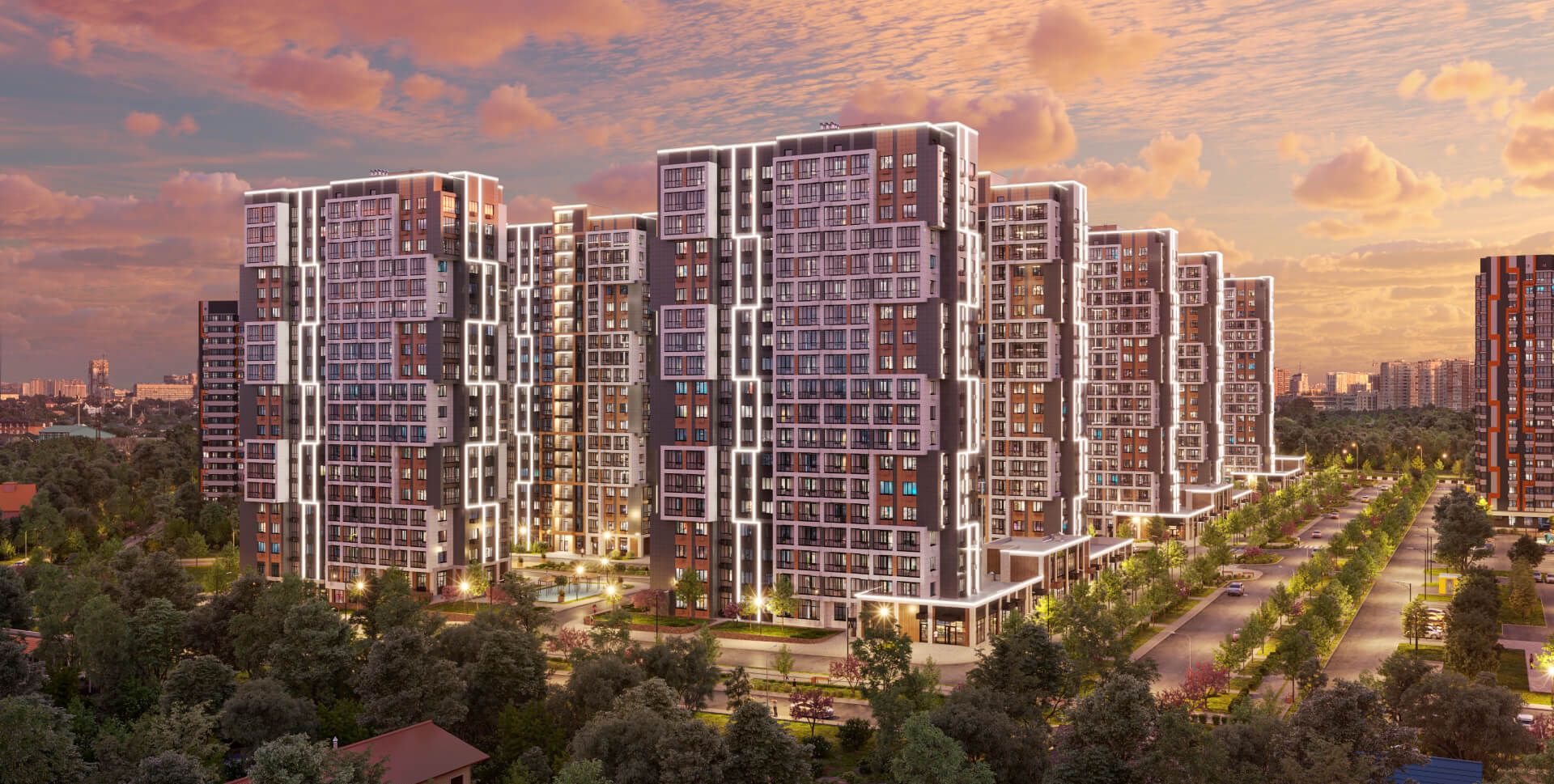 Аллеи для прогулок