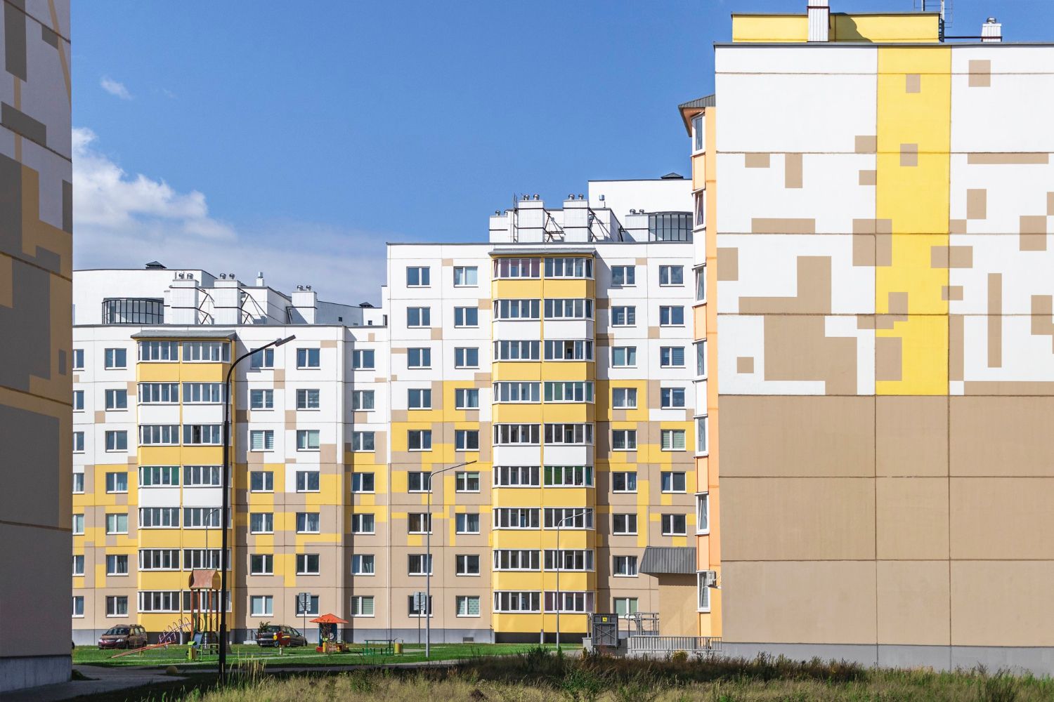 Новостройки из панельных блоков