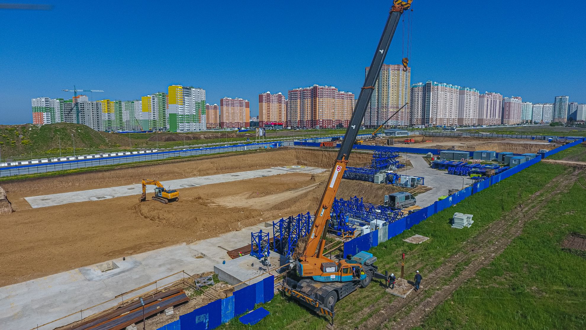 Подготовка к сборке крана